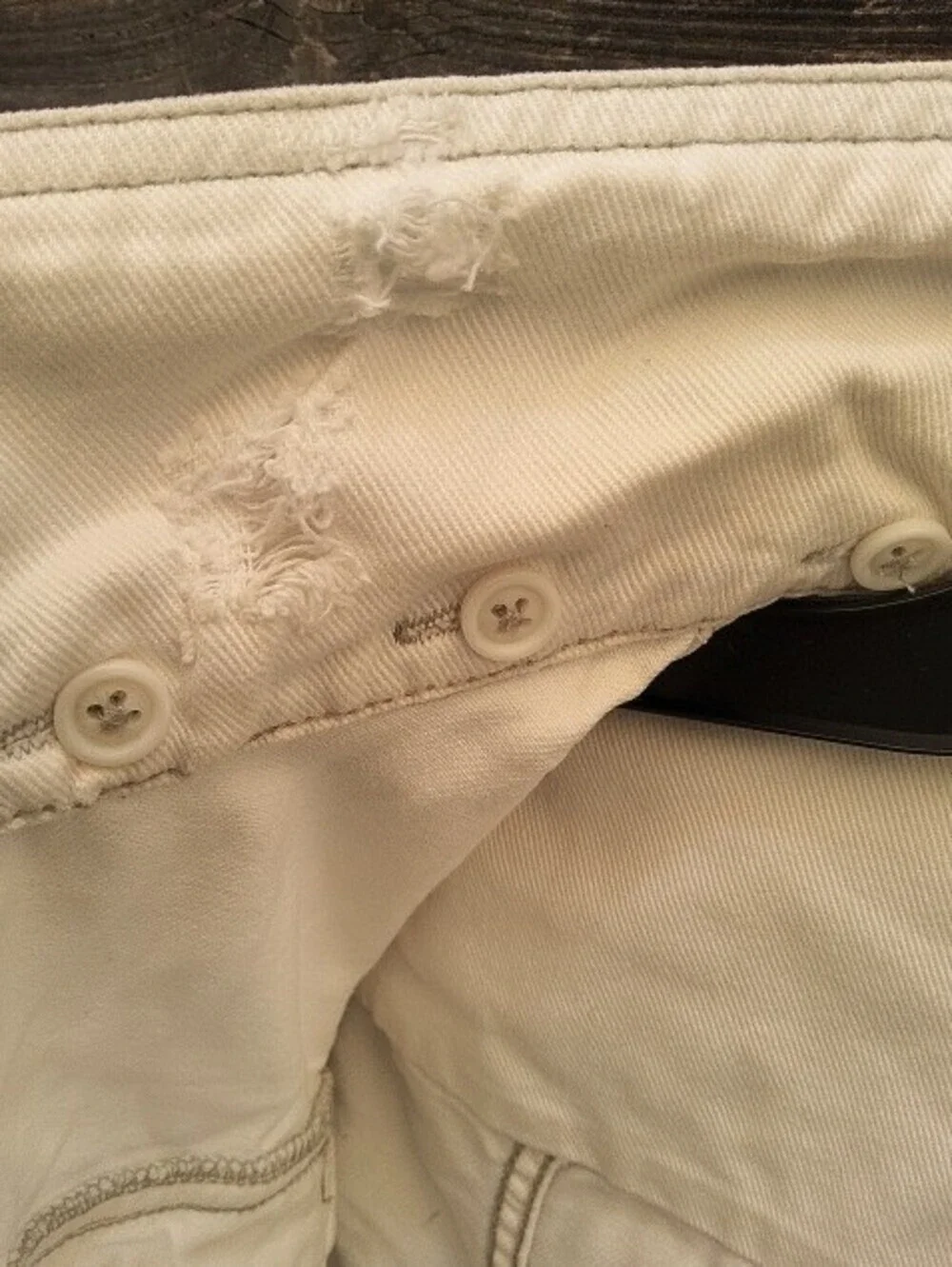 Free People White Hooded Jean Jacket Size XS